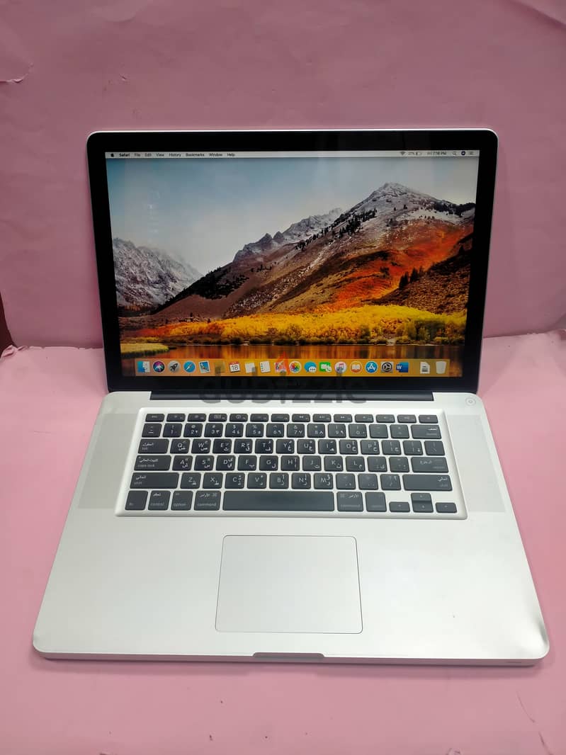 -MACBOOK PRO- CORE-i7 10GB RAM 512GB SSD 15 INCH SCREEN 0