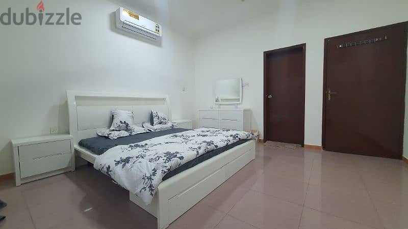 Furnished Studio Room with Bathroom Al Khwair Electricity Water Wifi 2