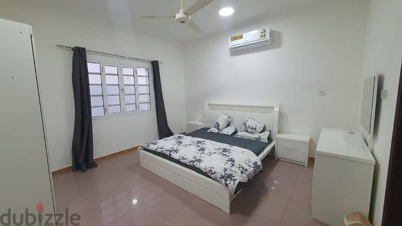 Furnished Studio Room with Bathroom Al Khwair Electricity Water Wifi 4