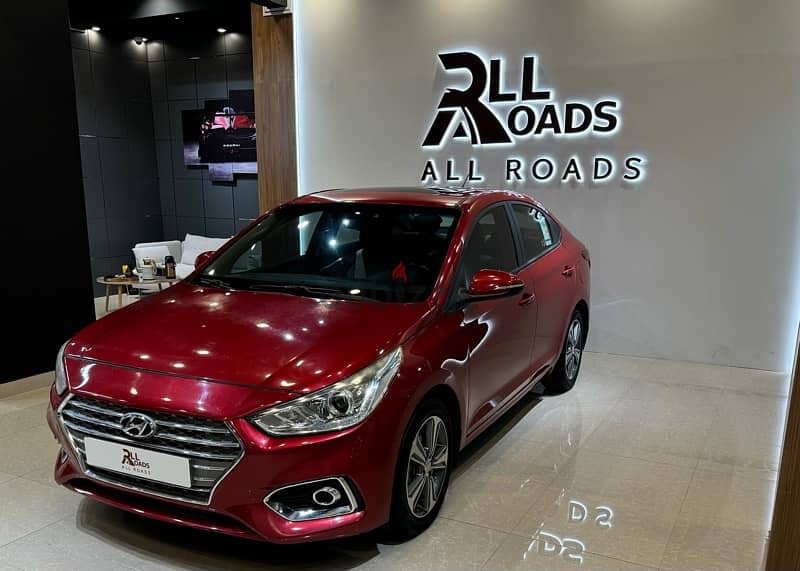 Hyundai accent 2020 full option Gcc Oman 1