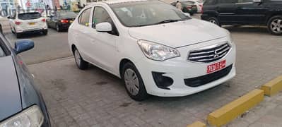 Mitsubishi Attrage for Rent 2020 Model in Very good Conditionميتسوبيشي 0