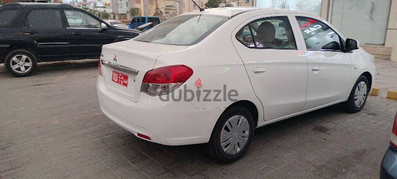 Mitsubishi Attrage for Rent 2020 Model in Very good Conditionميتسوبيشي 5