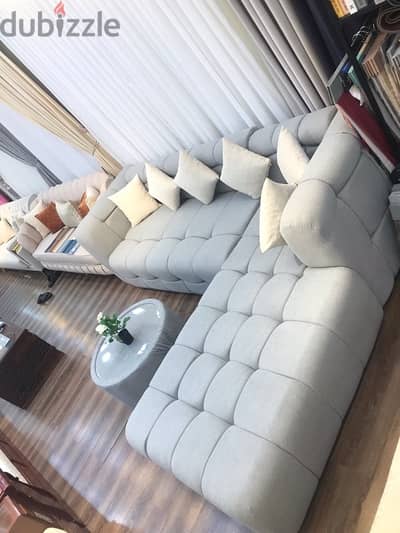 brand new model l shape sofa ready made