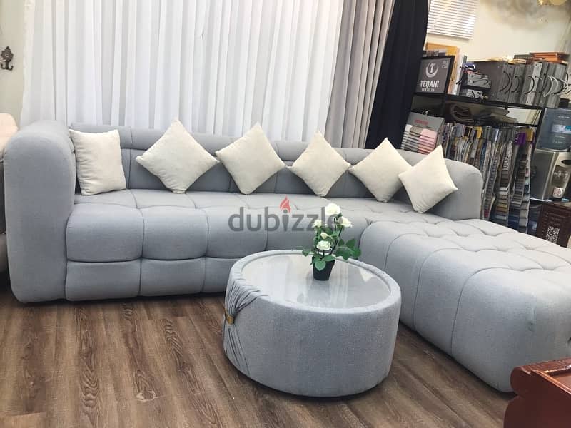 brand new model l shape sofa ready made 2