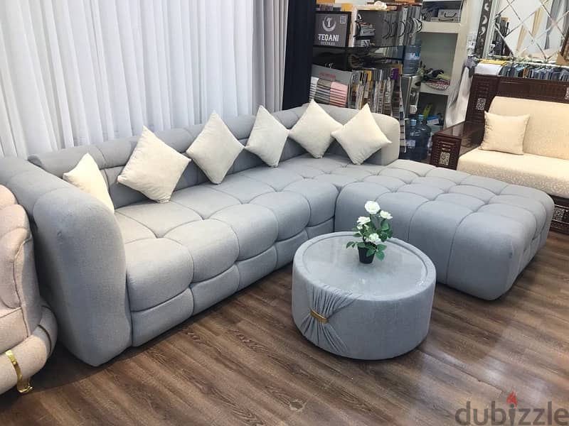 brand new model l shape sofa ready made 3