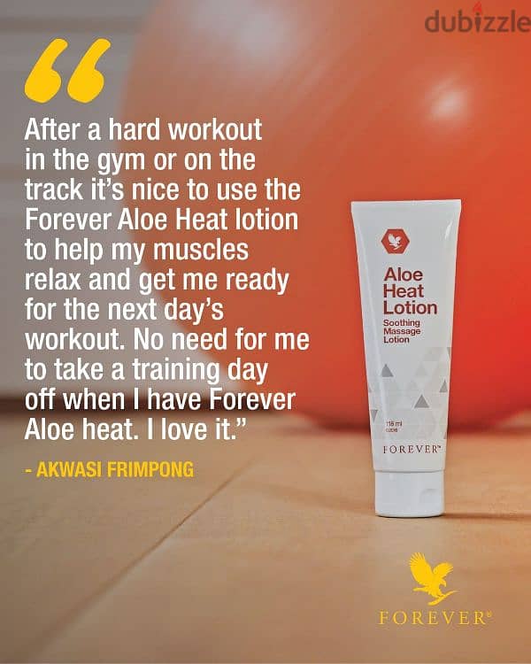 forever aloe heat lotion 6