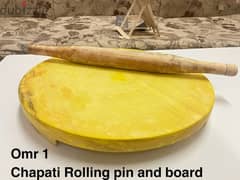 Chapati Rolling pin and board 0