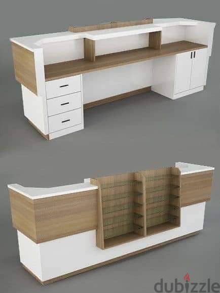 Office Table - Study Table Cabinets - Cash Counter 4