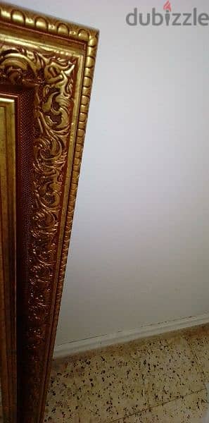 Large Mirror with Golden Frame 3