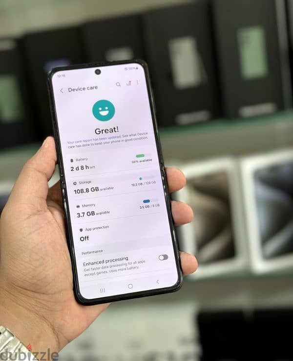 عرض خااص : Samsung Z flip 3 128gnb جهاز نظيف جدا بدون إي مشاكل 11