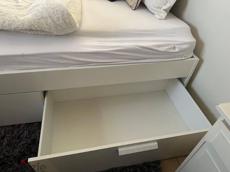 ikea king bed with storage 2