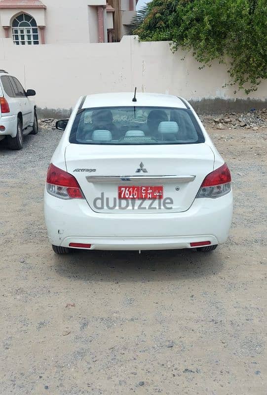 Mitsubishi Attrage available for Rent. ميتسوبيشي للايجار 1