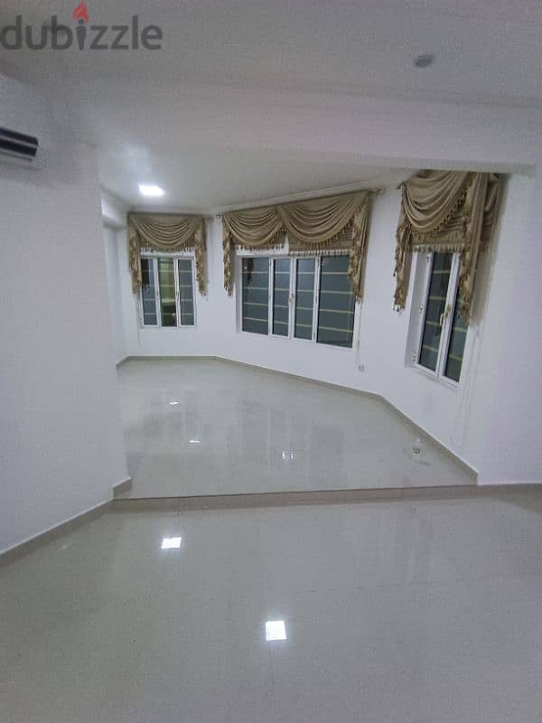 unfurnished 2bhk flat in ghubra near Indian school, family 0