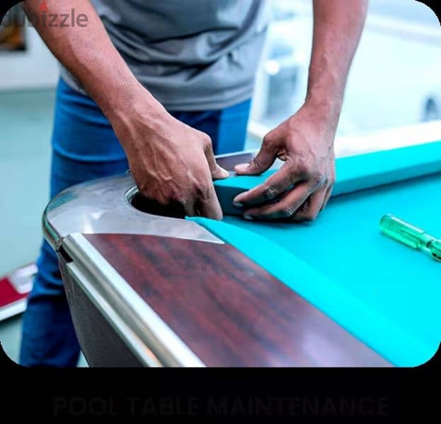 Billiard table repairing and fitting 3