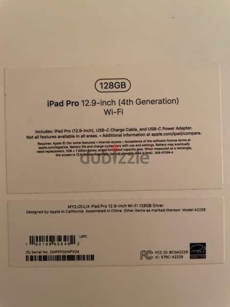 Apple iPad 4th generation 12.9-inch Wi-Fi 2020 6