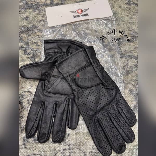 Men’s  Gloves - Genuine black leather 3