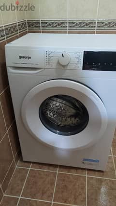 Less than six months old washing machine under warranty 0