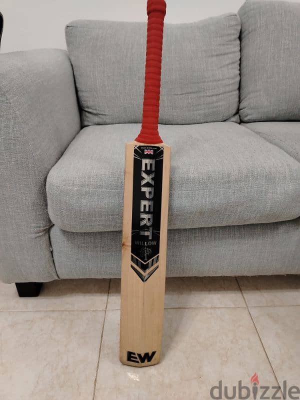 EW expert willow bat full profile very thick bottom 6