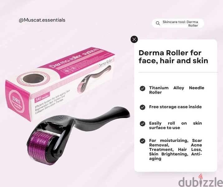 DERMA ROLLER Hair & Skincare 0