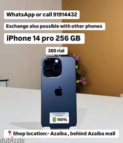 iPhone 14 pro 256 GB with 100% battery health 0