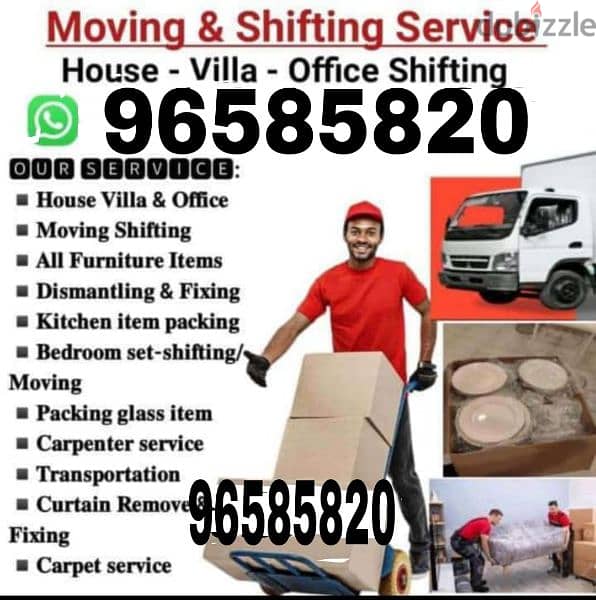 all Oman Mover's house shifting service transport 0