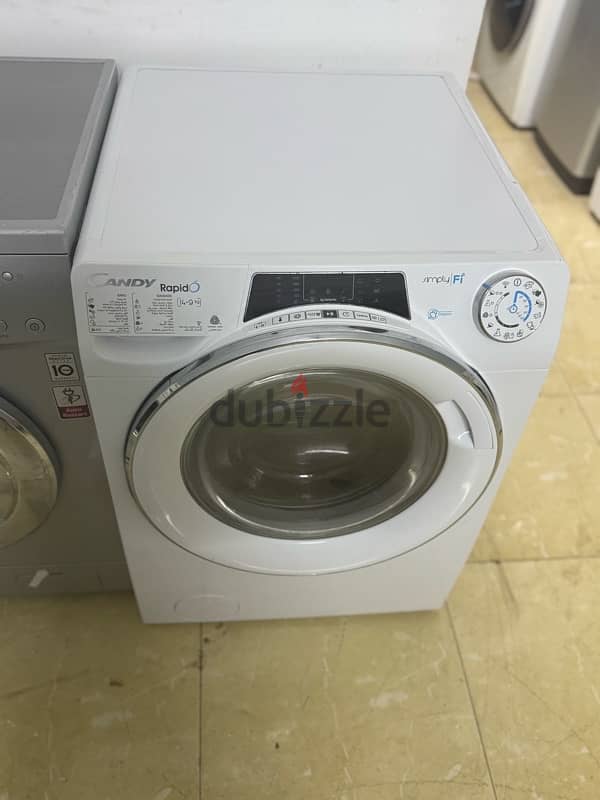 candy 14kg washing machine available for sale with dryer 2