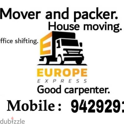 Movers house shifting Carpenter3,7,10 ton vehicles شحن۔ نقل عام آثاث