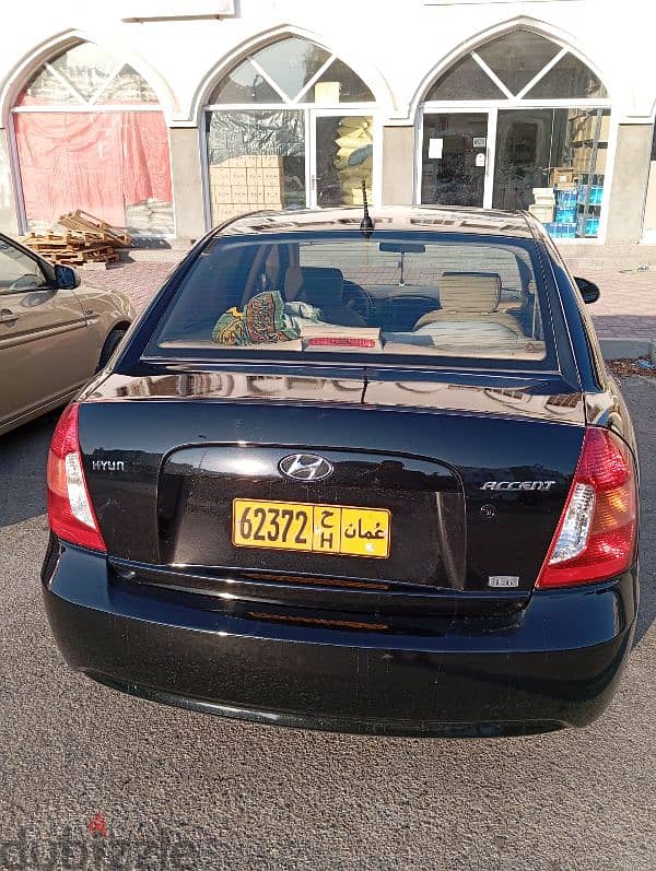 Hyundai Accent 2009 for sale. available nizwa souq 2