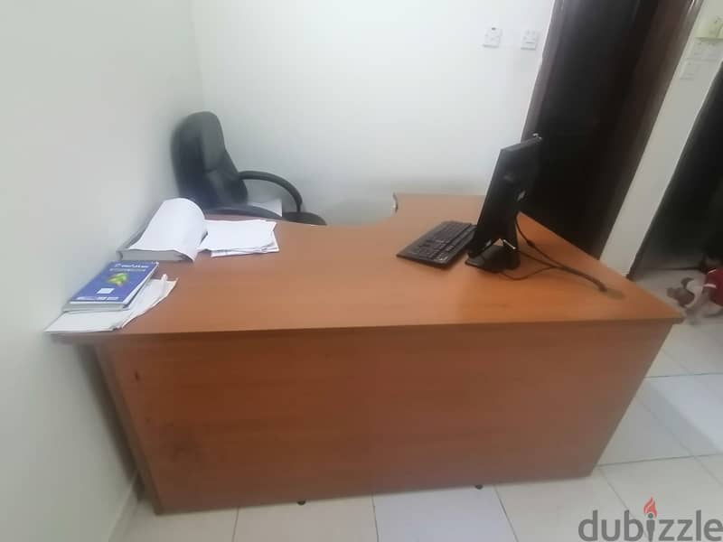 Sell Office Table With Office Chair(1600x1200) OMR 25 4