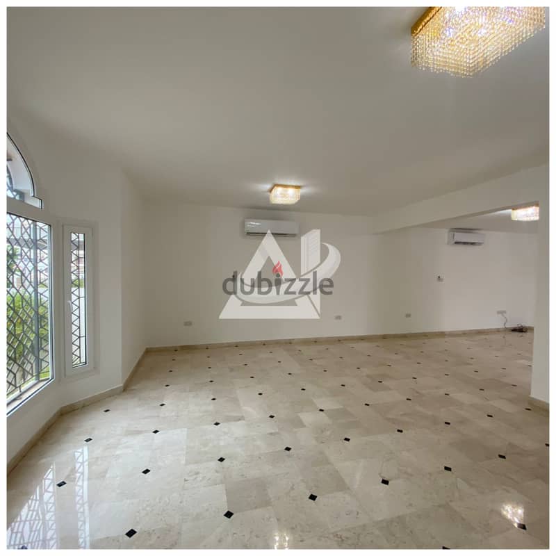 ADV1003** Well maintained 4BHK+Maid villa for rent in Madinat sultan Q 1