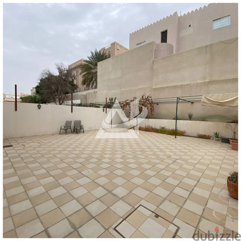 ADV1003** Well maintained 4BHK+Maid villa for rent in Madinat sultan Q 3