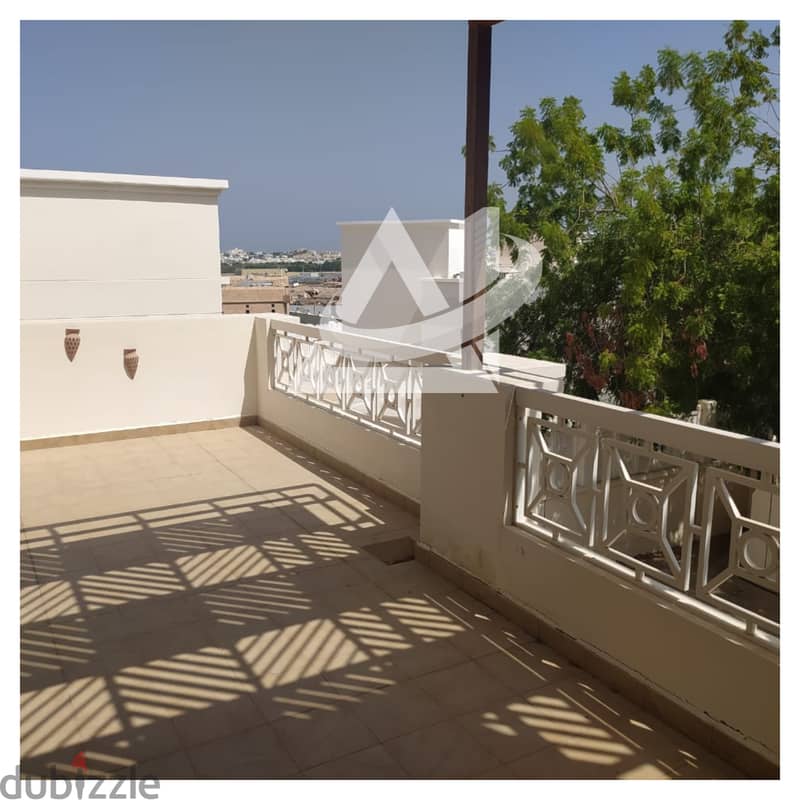 ADV936** 4bhk + Maid's villa for rent in Qurum 15