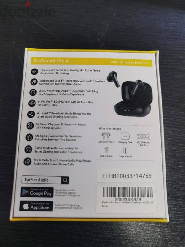 EarFun Air Pro 4 Earbuds (Brand New) 1