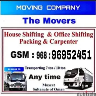 mover and packer home packing and moving service all Oman