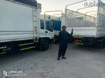 for rent trucks monthly or daily ours service available all oman