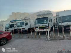 for rent trucks monthly or daily ours service available all oman 0