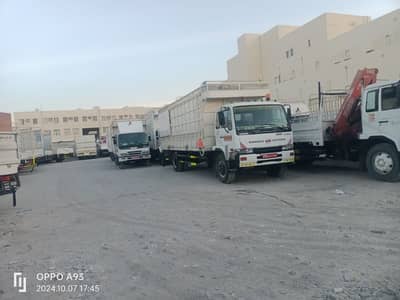 for rent trucks monthly or daily ours service available all oman