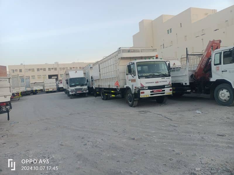 for rent trucks monthly or daily ours service available all oman 0