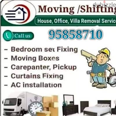 tHouse shifting services and furniture and fixing