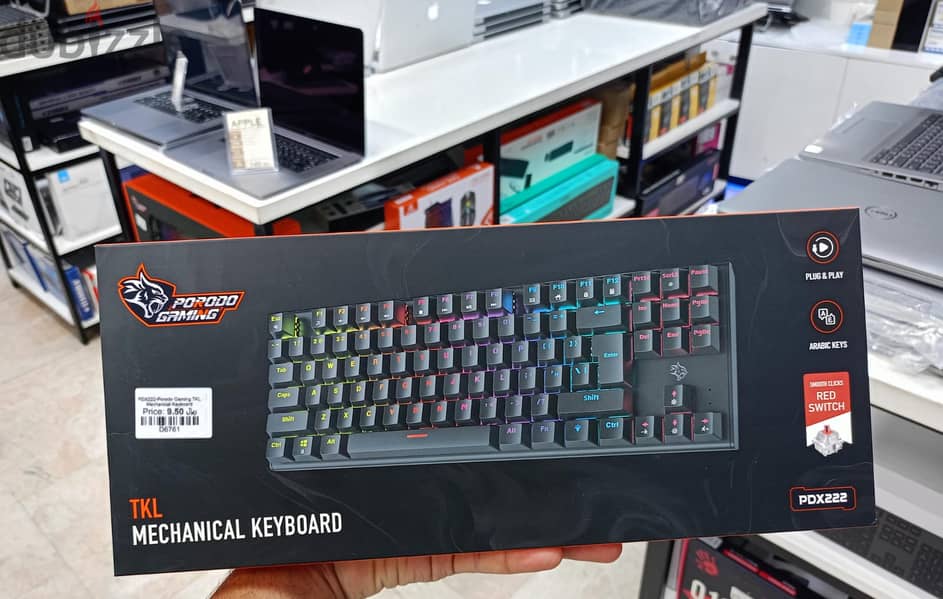 Porodo Gaming TKL Mechanical Keyboard 0