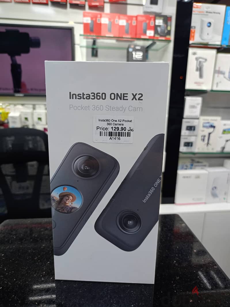 Insta 360 One X 2 Pocket 360 Camera 0