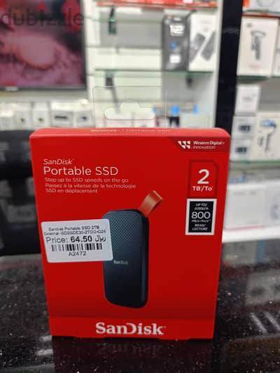 Sandisk Portable SSD 2TB External