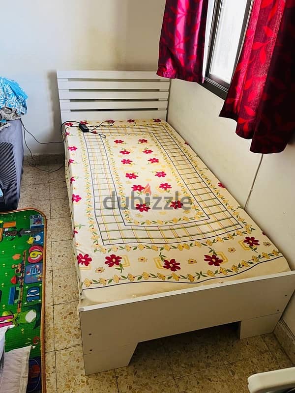 single bed with mattress 1