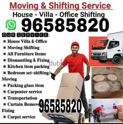 all Oman Mover's house shifting