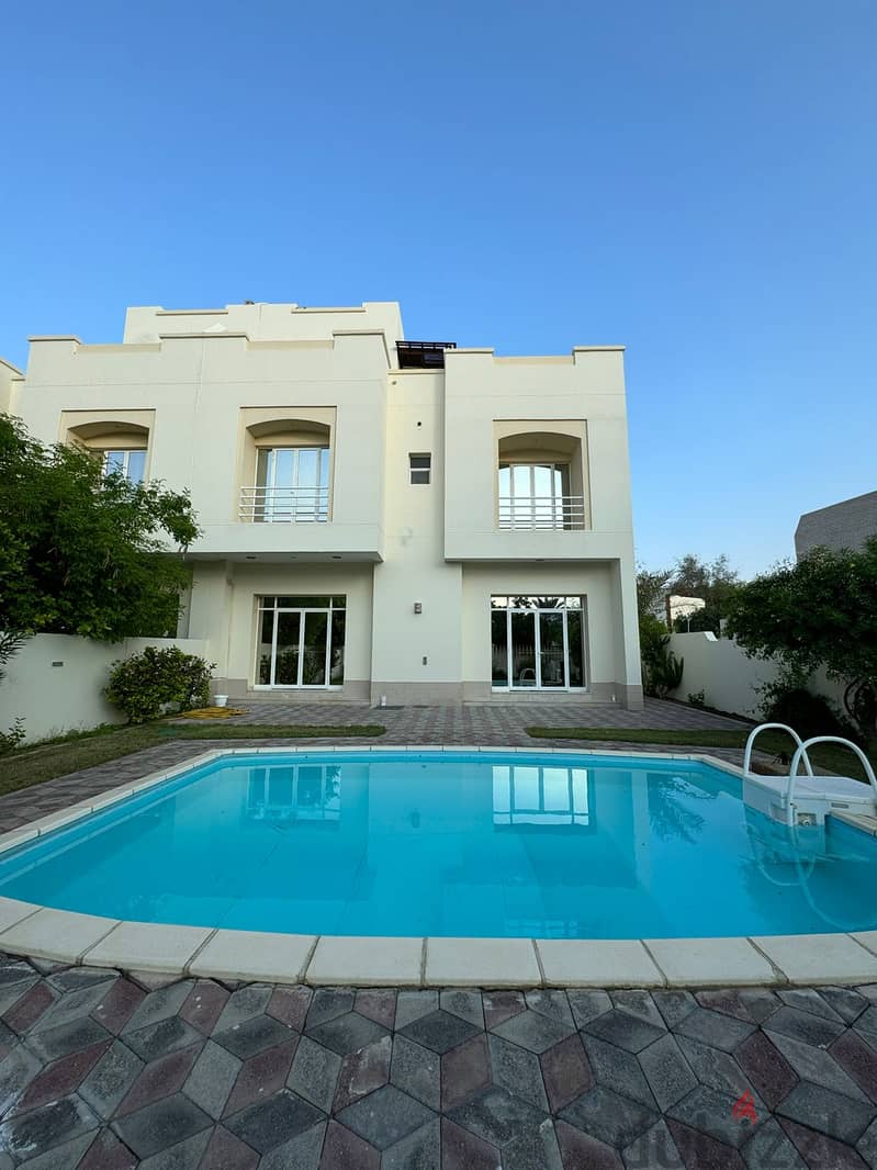 SPACIOUS 5 BEDROOM VILLA FOR RENT IN MQ WITH SWIMMING POOL 4