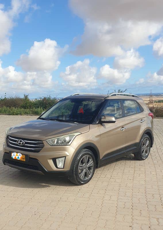 هيونداي كريتا 2016 خليجي وكالة  creta 2016 GCC in excellent condition 2