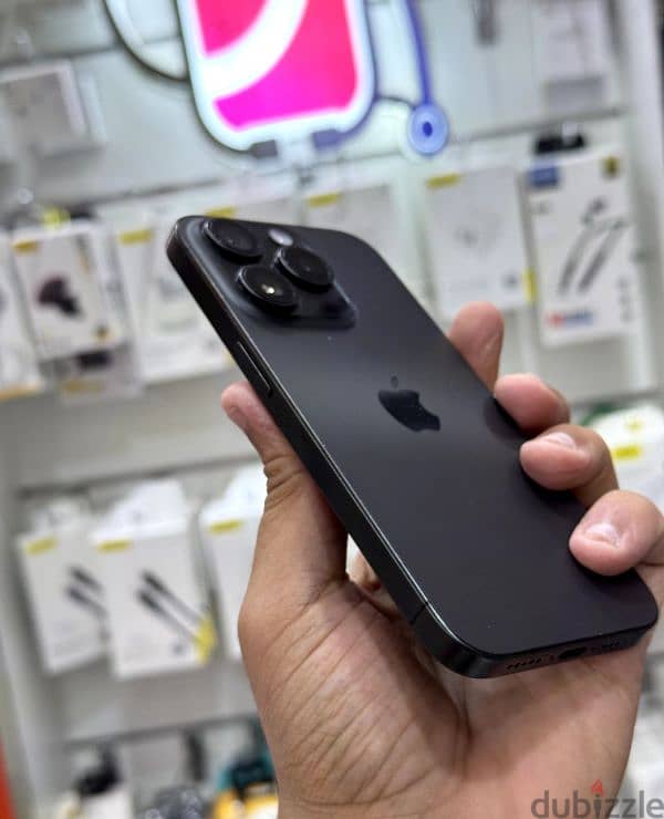 عرض خاص : iPhone 15 pro 128gb هاتف بحالة الوكالة مع ضمان الوكيل 3