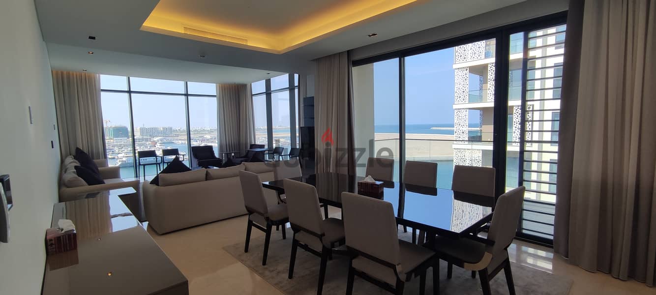 Fully Furnished 3 Bedroom Apartment in Al Mouj 2