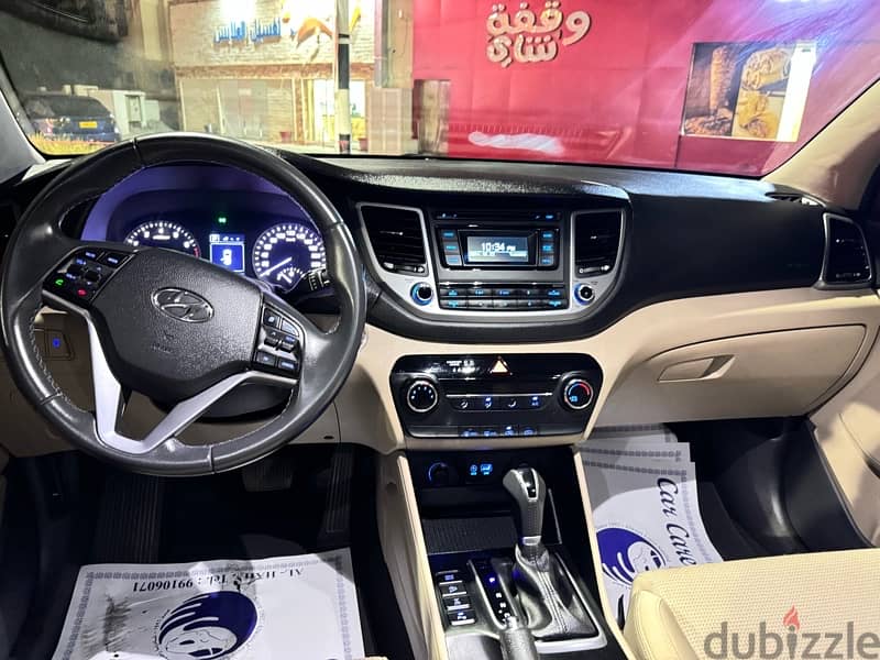 Low milage Top model Tucson 2017 in perfect condition oman car 10