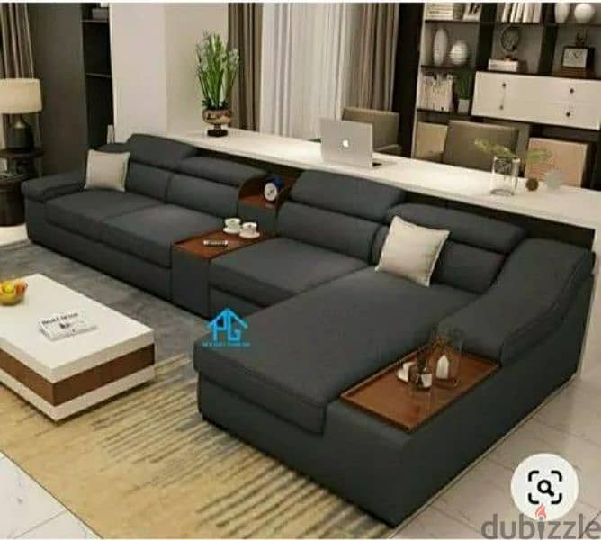 brand new model sofa l shape with bad 5